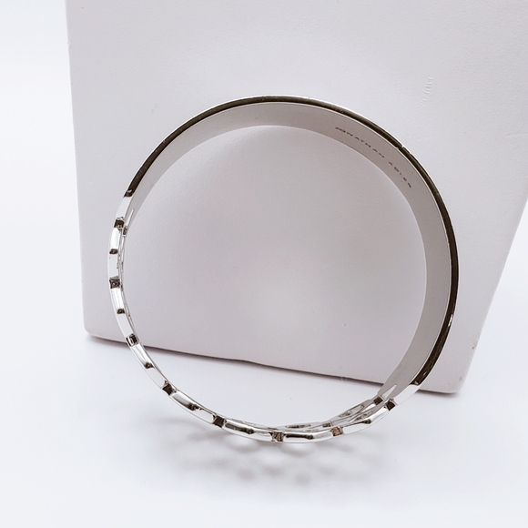 Absolutely Gorgeous Jonathan Adler Geometric Honeycomb Front Bangle - Picture 5 of 9